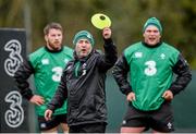 29 January 2015; Ireland Wolfhounds coach Richie Murphy during squad training. Carton House, Maynooth, Co. Kildare. Picture credit: Stephen McCarthy / SPORTSFILE