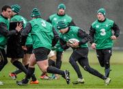 29 January 2015; Ireland's Felix Jones during squad training. Carton House, Maynooth, Co. Kildare. Picture credit: Stephen McCarthy / SPORTSFILE