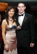 19 October 2007; Dublin goalkeeper Stephen Cluxton with Joanne O'Connor at the 2007 Vodafone GAA All-Star Awards. Citywest Hotel, Conference, Leisure & Golf Resort, Saggart, Co. Dublin. Picture credit: Brendan Moran / SPORTSFILE