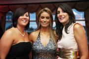 19 October 2007; Maurlise Coogan, Deirdre Shefflin, centre, and Evelyn Norton, right, from Kilkenny, at the 2007 Vodafone GAA All-Star Awards. Citywest Hotel, Conference, Leisure & Golf Resort, Saggart, Co. Dublin. Picture credit: Brendan Moran / SPORTSFILE