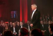 19 October 2007; Michael Lyster speaking during the 2007 Vodafone GAA All-Star Awards. Citywest Hotel, Conference, Leisure & Golf Resort, Saggart, Co. Dublin. Picture credit: Brendan Moran / SPORTSFILE