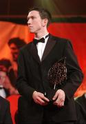 19 October 2007; Seamus Hickey of Limerick, with his Young Hurler of the Year award, during the 2007 Vodafone GAA All-Star Awards. Citywest Hotel, Conference, Leisure & Golf Resort, Saggart, Co. Dublin. Picture credit: Brendan Moran / SPORTSFILE