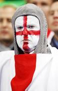 20 October 2007; A dejected England fan after the game. Rugby World Cup Final, South Africa v England,Stade de France, Paris. Picture credit; Richard Lane / SPORTSFILE