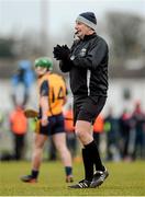 29 January 2015; Referee Brian Gavin. Independent.ie Fitzgibbon Cup, Group A, Round 1, DCU v Cork IT. Dublin City University, Dublin. Picture credit: Piaras Ó Mídheach / SPORTSFILE