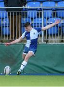 30 January 2015; Peter Sullivan, St Andrew's College. The Kings Hospital v St Andrew's College, Bank of Ireland Leinster Schools Senior Cup, 1st Round. Donnybrook Stadium, Donnybrook, Dublin. Picture credit: Piaras Ó Mídheach / SPORTSFILE