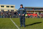 1 February 2015; Roscommon manager John Evans looks on at his team during their pre-match warm-up. Allianz Football League, Division 2, Round 1, Roscommon v Cavan. Kiltoom, Co. Roscommon. Picture credit: Barry Cregg / SPORTSFILE