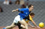 27 October 2007; Kevin McCloy, Ulster, in action against kieran O'Connor, Munster. M. Donnelly Inter-Provincial Football Championships Final, Munster v Ulster, Croke Park, Dublin. Photo by Sportsfile