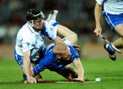 27 October 2007; John Mullane, Munster, in action against Ger Mahon, Connacht. M. Donnelly Inter-Provincial Hurling Championships Final, Munster v Connacht, Croke Park, Dublin. Photo by Sportsfile