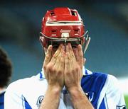 27 October 2007; Connacht's John Lee dejected after the final whistle. M. Donnelly Inter-Provincial Hurling Championships Final, Munster v Connacht, Croke Park, Dublin. Picture credit: Stephen McCarthy / SPORTSFILE