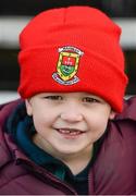 1 February 2015; Mayo supporter Conor McCallig, from Claremorris, Co Mayo, at the game. Allianz Football League, Division 1, Round 1, Kerry v Mayo. Fitzgerald Stadium, Killarney, Co. Kerry.  Picture credit: Brendan Moran / SPORTSFILE