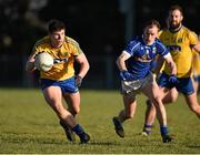 1 February 2015; Mark Healy, Roscommon, in action against Martin Reilly, Cavan. Allianz Football League, Division 2, Round 1, Roscommon v Cavan. Kiltoom, Co. Roscommon. Picture credit: Barry Cregg / SPORTSFILE