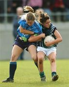 28 October 2007; Sinead Goldrick, Foxrock / Cabinteely, Dublin, in action against Marcella Price, An Tocher, Wicklow. VHI Healthcare Leinster Junior Club Football Championship Final, Foxrock / Cabinteely, Dublin v An Tocher, Wicklow, Athy, Co. Kildare. Photo by Sportsfile