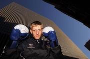 30 October 2007; Ireland's Eric Donovan, from Athy, Co. Kildare, outside the Palmer House Hilton Hotel, before his AIBA World Boxing Lightweight 60 kg Championship fight against Domenico Valentino from Italy. AIBA World Boxing Championships Chicago 2007. University of Illinois, Chicago Pavilion, Chicago, USA. Picture credit: David Maher / SPORTSFILE