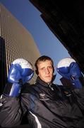 30 October 2007; Ireland's Eric Donovan, from Athy, Co. Kildare, outside the Palmer House Hilton Hotel, before his AIBA World Boxing Lightweight 60 kg Championship fight against Domenico Valentino from Italy. AIBA World Boxing Championships Chicago 2007.University of Illinois, Chicago Pavilion, Chicago, USA. Picture credit: David Maher / SPORTSFILE