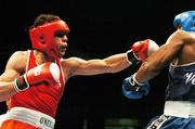 30 October 2007; Darren Sutherland, left, Dublin, Ireland, in action against Alfonso Blanco, Venezuela . AIBA World Boxing Championships Chicago 2007, Middle 75 kg, Darren Sutherland.v.Alfonso Blanco, University of Illinois, Chicago Pavilion, Chicago, USA. Picture credit: David Maher / SPORTSFILE