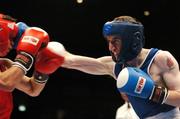 31 October 2007; Paddy Barnes, right, Belfast, Northern Ireland, in action against Kenji Ohkubo, Japan. AIBA World Boxing Championships Chicago 2007, Light Fly 48 kg, Paddy Barnes.v.Kenji Ohkubo, University of Illinois, Chicago Pavilion, Chicago, USA. Picture credit: David Maher / SPORTSFILE