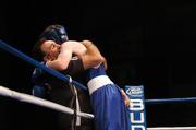 31 October 2007; Paddy Barnes, Belfast, Northern Ireland, celebrates at the end of the fight with head coach Billy Walsh after victory over Kenji Ohkubo, Japan, and qualifing for the Olympics in Beijing 2008. AIBA World Boxing Championships Chicago 2007, Light Fly 48 kg, Paddy Barnes.v.Kenji Ohkubo, University of Illinois, Chicago Pavilion, Chicago, USA. Picture credit: David Maher / SPORTSFILE