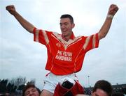 4 November 2007; Jamie Kearney, Ballyduff Upper, celebrates after the match. Waterford Senior Hurling Championship Final, Ballygunner v Ballyduff Upper, Walsh Park, Waterford. Picture credit; Brian Lawless / SPORTSFILE