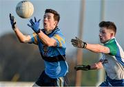 3 February 2015; Ryan Basquel, UCD, in action against Eoin Kerins, Athlone IT. Independent.ie Sigerson Cup, Round 1, UCD v Athlone IT, UCD, Belfield, Dublin. Picture credit: David Maher / SPORTSFILE
