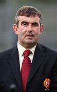 14 October 2007; Ulster Council GAA Chairman Tom Daly. WJ Dolan Tyrone Senior Football Championship Final, Dromore v Coalisland, Healy Park, Omagh, Co. Tyrone. Picture credit; Oliver McVeigh / SPORTSFILE