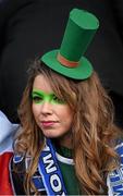 7 February 2015; An Ireland supporter watches on at the Stadio Olimpico. RBS Six Nations Rugby Championship, Italy v Ireland. Stadio Olimpico, Rome, Italy. Picture credit: Stephen McCarthy / SPORTSFILE