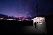 7 February 2015; A general view of the ticket sales hut outside Páirc Táilteann before the start of the game . Allianz Football League, Division 2, Round 2, Meath v Kildare. Páirc Táilteann, Navan, Co. Meath. Photo by Sportsfile