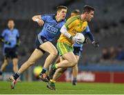 7 February 2015; Patrick McBrearty, Donegal, in action against Emmett O'Conghaile, Dublin. Allianz Football League, Division 1, Round 2, Dublin v Donegal. Croke Park, Dublin. Picture credit: Ray McManus / SPORTSFILE