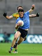 7 February 2015; Eric Lowndes, Dublin, in action against Hugh McFadden, Donegal. Allianz Football League, Division 1, Round 2, Dublin v Donegal. Croke Park, Dublin. Picture credit: Ramsey Cardy / SPORTSFILE