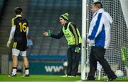 7 February 2015; Donegal's Gary McDaid issues instructions to goalkeeper Michael Boyle. Allianz Football League, Division 1, Round 2, Dublin v Donegal. Croke Park, Dublin. Picture credit: Ray McManus / SPORTSFILE