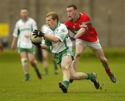 11 November 2007; Sean Byrne, Baltinglass, in action against Leighton Flynn, Rathnew. Wicklow Senior Football Championship Final Replay, Baltinglass v Rathnew, County Park, Aughrim, Co. Wicklow. Picture credit; Matt Browne / SPORTSFILE