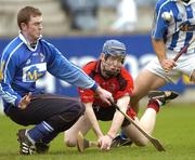 11 Novenber 2007; Rory Jacon, Oulart-the-Ballagh, Wexford, in action against Gary Maguire, Ballyboden St Enda's, Dublin. AIB Leinster Club Senior Hurling Championship Quarter-Final, Ballyboden St Enda's, Dublin v Oulart-the-Ballagh, Wexford, Parnell Park, Dublin. Picture credit: Ray Lohan / SPORTSFILE