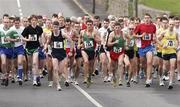 11 November 2007; The start of the Mayo A.C. 'Hollymount' International 10k Road Race. Hollymount, Mayo. Picture credit; Tomas Greally / SPORTSFILE