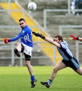 11 November 2007; Ryan McMenamin, Dromore, in action against Brendan Rodgers, Mayobridge. AIB Ulster Club Football Championship Quarter- Final Replay, Mayobridge v Dromore, Pairc Esler, Newry, Co. Down. Picture credit; Oliver McVeigh / SPORTSFILE