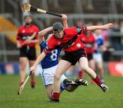 11 November 2007; Ross Kennedy, Adare, in action against John Cahill, Croom. Limerick Senior Hurling Championship Final, Croom v Adare, Gaelic Grounds, Limerick. Picture credit; Kieran Clancy / SPORTSFILE