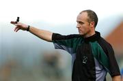 11 November 2007; Referee Cormac Reilly during the game. AIB Leinster Club Football Championship Final Quarter- Final, Moorefield v Dromard, St Conleth's Park, Newbridge, Co. Kildare. Picture credit; David Maher / SPORTSFILE