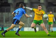 7 February 2015; Patrick McBearty, Donegal, in action against, Shane Barrett, Dublin. Allianz Football League, Division 1, Round 2, Dublin v Donegal. Croke Park, Dublin. Picture credit: Tomás Greally / SPORTSFILE