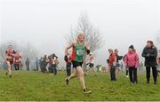 8 February 2015; Tom Hunt, from Mayo AC, who came third in the over-65s Masters Men's race at the GloHealth Intermediate, Master and Juvenile B Cross Country Championships, Palace Grounds, Tuam, Co. Galway. Picture credit: Matt Browne / SPORTSFILE