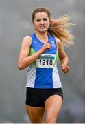 8 February 2015; Danielle Fegan from Armagh AC, who won the women's Intermediate 5000m at the GloHealth Intermediate, Master and Juvenile B Cross Country Championships, Palace Grounds, Tuam, Co. Galway. Picture credit: Matt Browne / SPORTSFILE