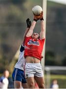 8 February 2015; Brian O'Driscoll, Cork, in action against Ryan McAnespie, Monaghan. Allianz Football League, Division 1, Round 2, Monaghan v Cork, St Mary's Park, Castleblayney, Co. Monaghan. Picture credit: Ramsey Cardy / SPORTSFILE