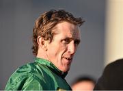 8 February 2015; Jockey Tony McCoy after he rode Carlingford Lough to victory in the Hennessy Gold Cup. Leopardstown, Co. Dublin. Picture credit: Barry Cregg / SPORTSFILE