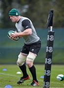10 February 2015; Ireland captain Paul O'Connell in action during squad training. Carton House, Maynooth, Co. Kildare. Picture credit: Brendan Moran / SPORTSFILE