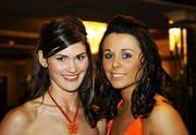 10 November 2007; Aine Codd, left, St Martin's, Wexford, and Mary Leacy, Oulart, Wexford, at the Energise Sport Camogie All-Star Awards 2007 in association with O'Neills. Citywest Hotel, Conference, Leisure & Golf Resort, Saggart, Co. Dublin. Picture credit: Ray McManus / SPORTSFILE
