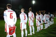 13 November 2007; A general view of the Wisla Krakow team before the match. St Patrick's Athletic v Wisla Krakow, Friendly, Richmond Park, Dublin. Picture credit; Brian Lawless / SPORTSFILE