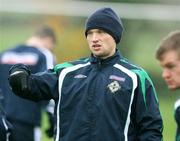 14 November 2007; Warren Feeney during The Northern Ireland Squad Training. Greenmount College Antrim Co. Antrim. Picture credit: Oliver McVeigh / SPORTSFILE