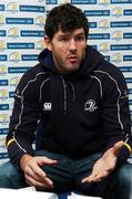 14 November 2007; Shane Horgan during the Leinster Press Conference & squad announcement. David Lloyd Riverview, Dublin. Picture credit: Caroline Quinn / SPORTSFILE