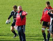 14 November 2007; Coach Declan Kidney during the Munster Rugby Training. University of Limerick, Limerick. Picture credit: Kieran Clancy / SPORTSFILE