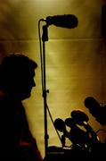 16 November 2007; Wales manager John Toshack during a press conference. Dyffryn room, Vale Hotel, Cardiff, Wales. Picture credit: David Maher / SPORTSFILE