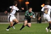 16 November 2007; Daniel Riordan, Connacht, in action against Ivan Criado, Cetransa El Salvador. European Challegne Cup, Pool 3, Round 2, Connacht v Cetransa El Salvador, Sportsground, Galway. Picture credit; Brian Lawless / SPORTSFILE