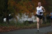 17 November 2007; Mark Christie in action for the winning team, DCU A.C, during the IUAA Road Relays. IUAA Road Relays, NUI College, Maynooth, Co. Kildare. Picture credit; Tomas Greally / SPORTSFILE