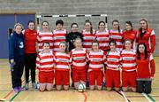 10 February 2015; Sligo IT team. Women's Soccer Colleges Association of Ireland,  National Futsal Finals, Institute of Technology, Sligo. Picture credit: Oliver McVeigh / SPORTSFILE